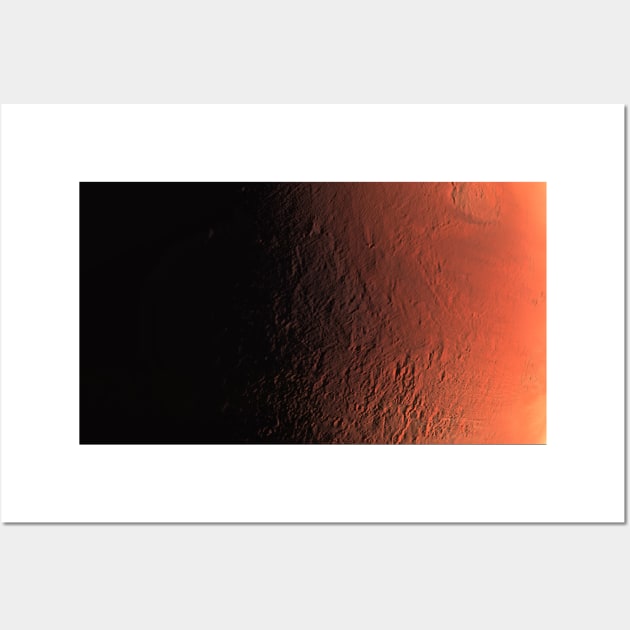 mars - Red planet Wall Art by Grapdega